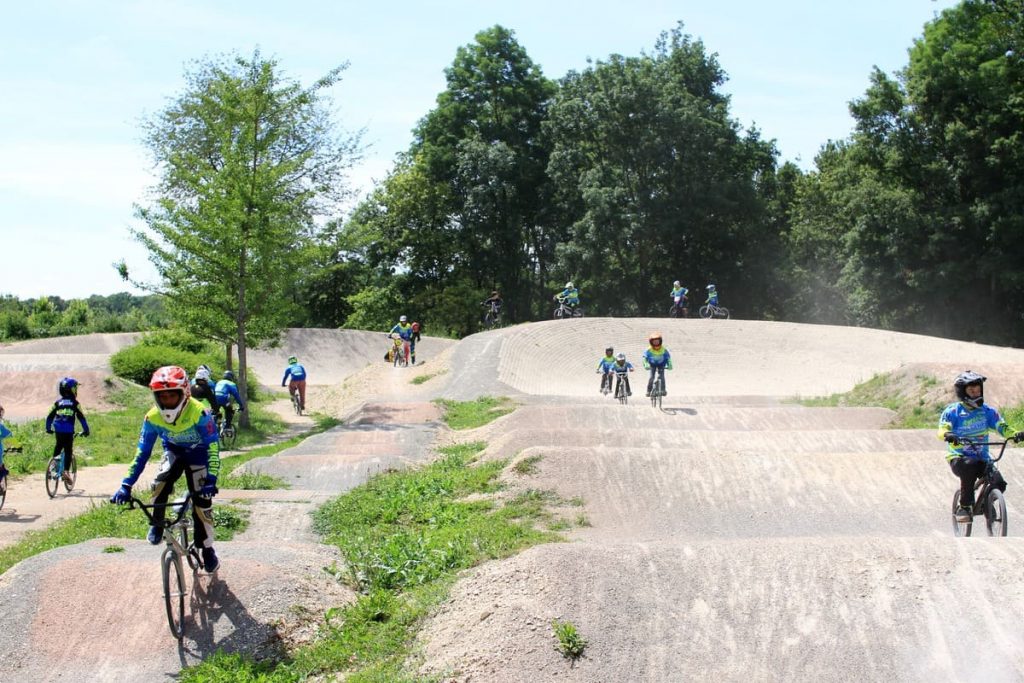 circuit parcours bmx